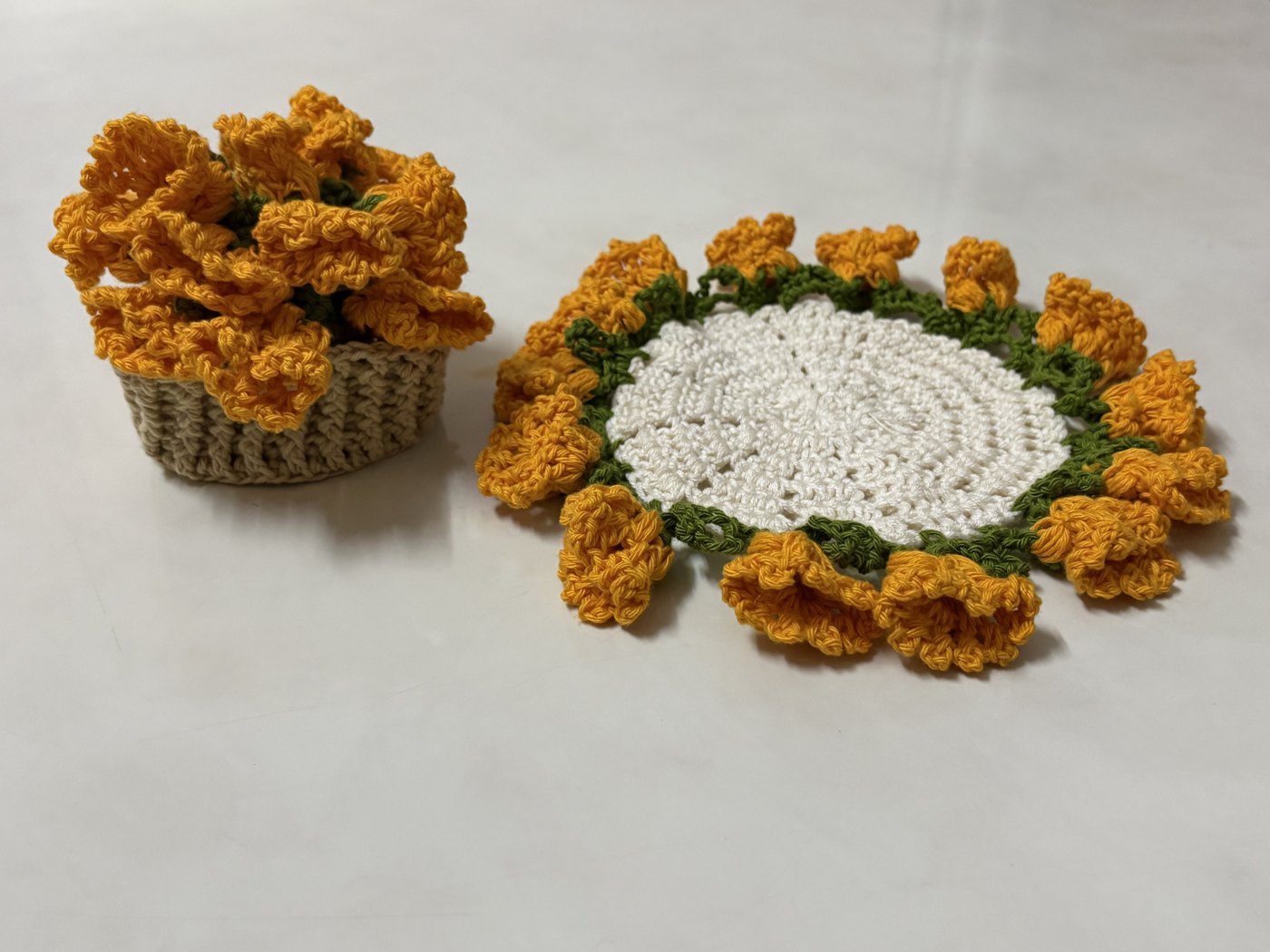 Marigold Bloom Pot